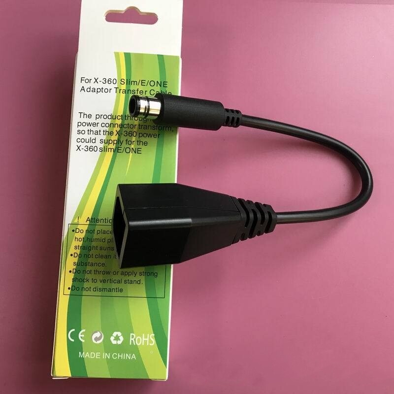 Power Supply Converter Cable for Xbox 360 to Xbox 360 E