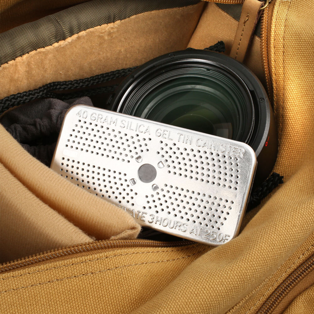 6 PACK 40 Gram Silica Gel Dehumidifier Desiccant Silica Gel Canister Reusable