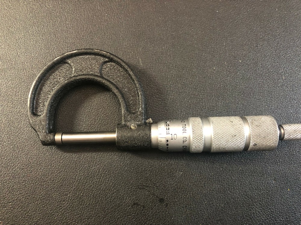 Central Tools 1" to 2" SAE Mechanical Conventional Outside Micrometer USA