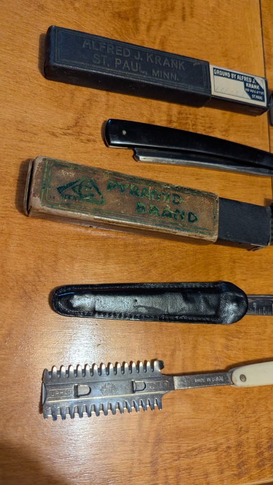 Vintage Straight Razor Lot