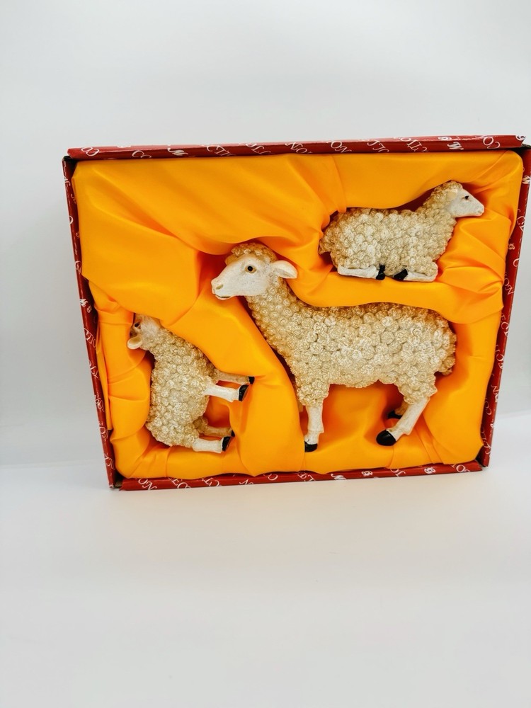 Christmas Nativity Scene Set Animals LAMB 3pc Set