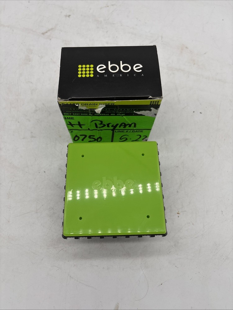 Ebbe E4400 Drain Riser with Plug