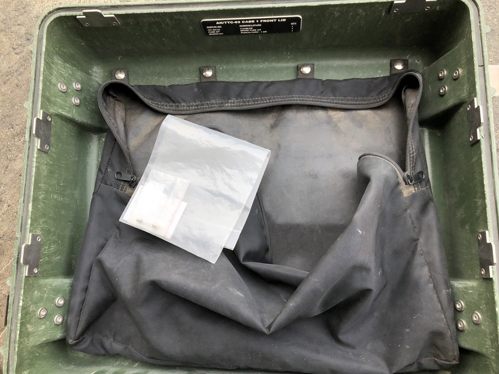 Hardigg Style Rack Mount Case General Dynamics Military Electronics Crate 38.5"