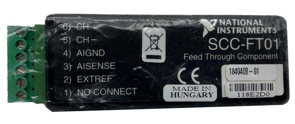 National Instruments SCC-FT01 Feed Through Component
