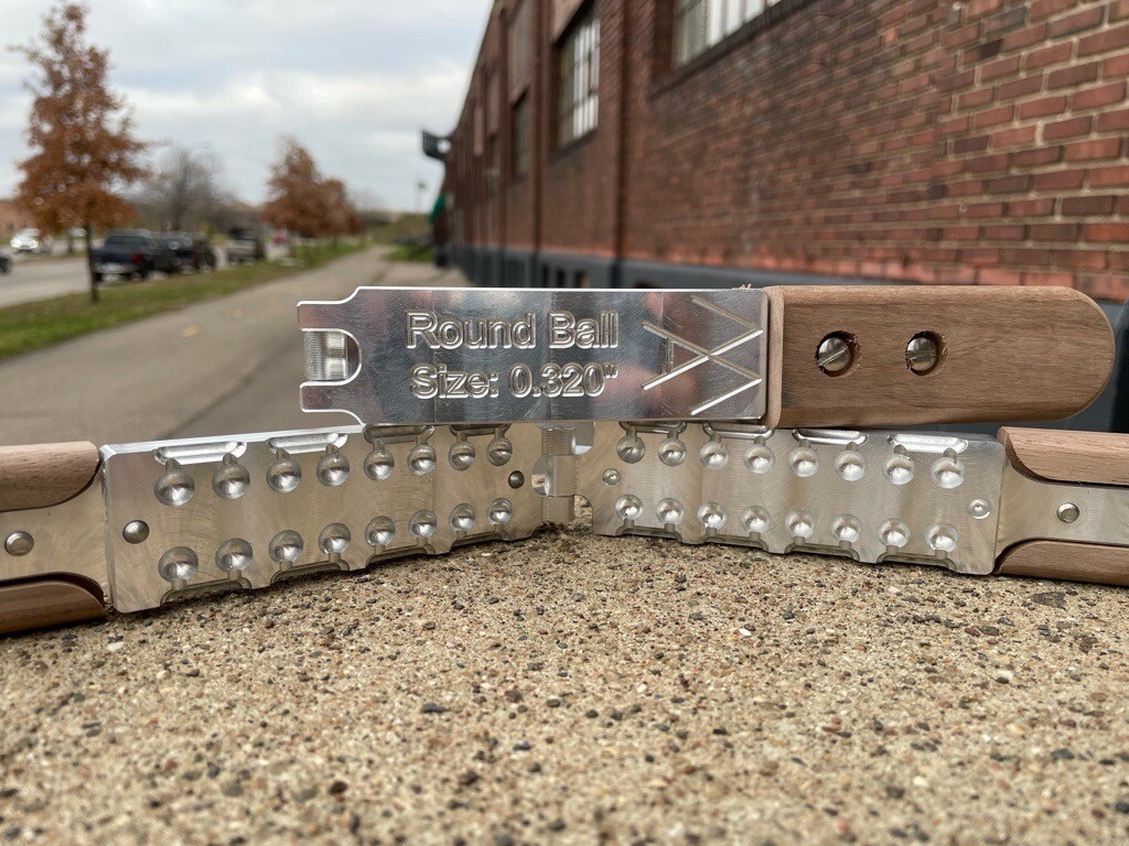 Martys Arms #0 0.320" Buckshot Mold 16 cavity Buck Shot Round ball lead bullet