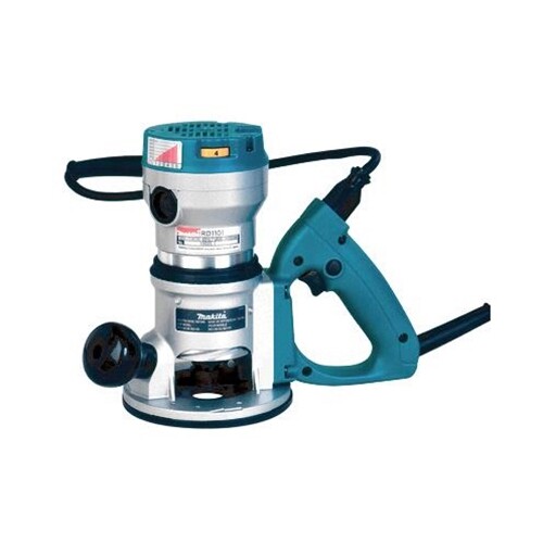 makita RD1101 2-1/4 HP Variable Speed D-Handle Router