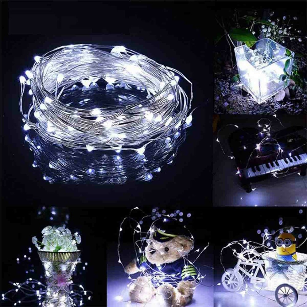 Party Waterproof LED Outdoor String & Fairy Lights 8 light modes Steady/flashing