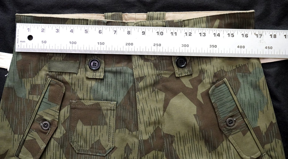 WWII German Splinter Camo Pants. Repro