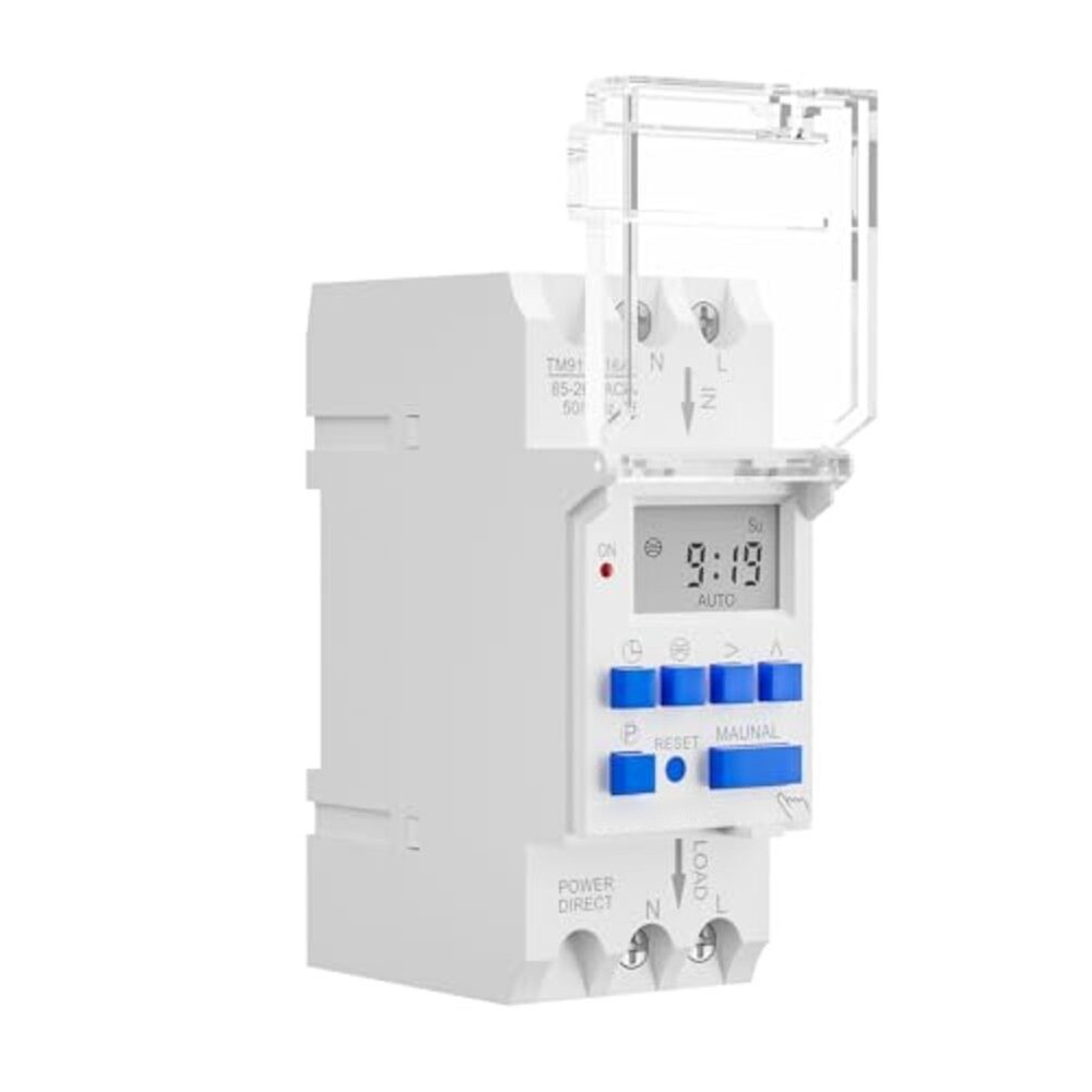 Auto Sunrise Sunset Timer Switch TM919TK with Latitude Longitude Settings