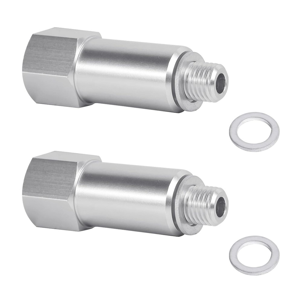 2 PCS Coolant Water Temperature Sensor Adapter Compatible with LS Engine, M12