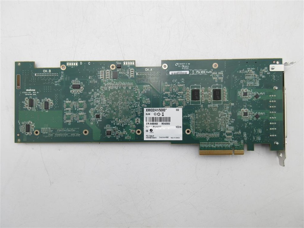 Matrox XMIO2/41/5000* Developer Card Video Capture