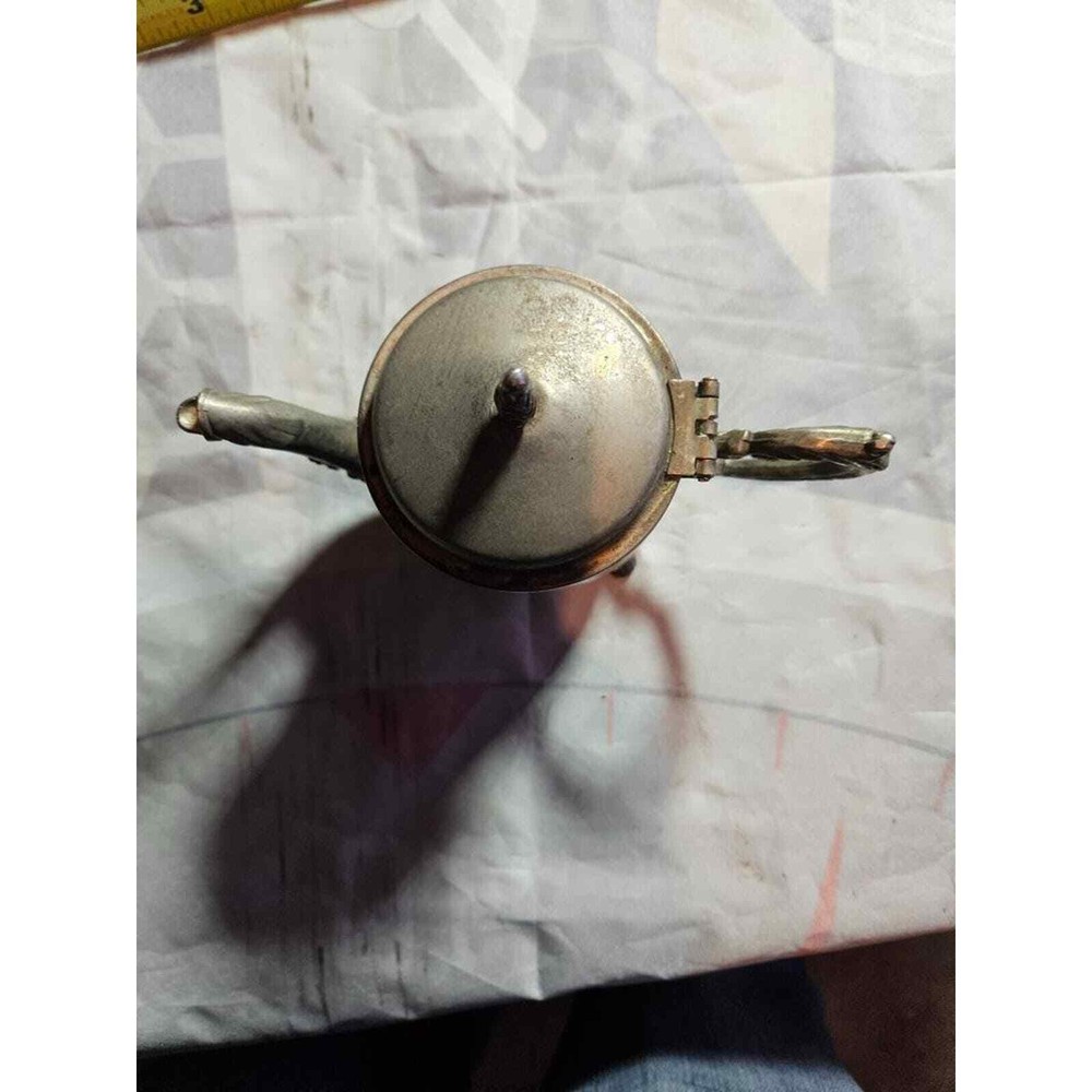 Vintage silver plated coffee pot