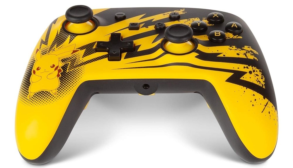 NEW PowerA Enhanced Wired Controller Pikachu Lightning for Nintendo Switch