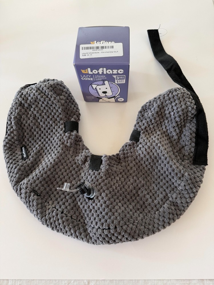 Loflaze Inflatable Protective Dog Collar - Medium - Used