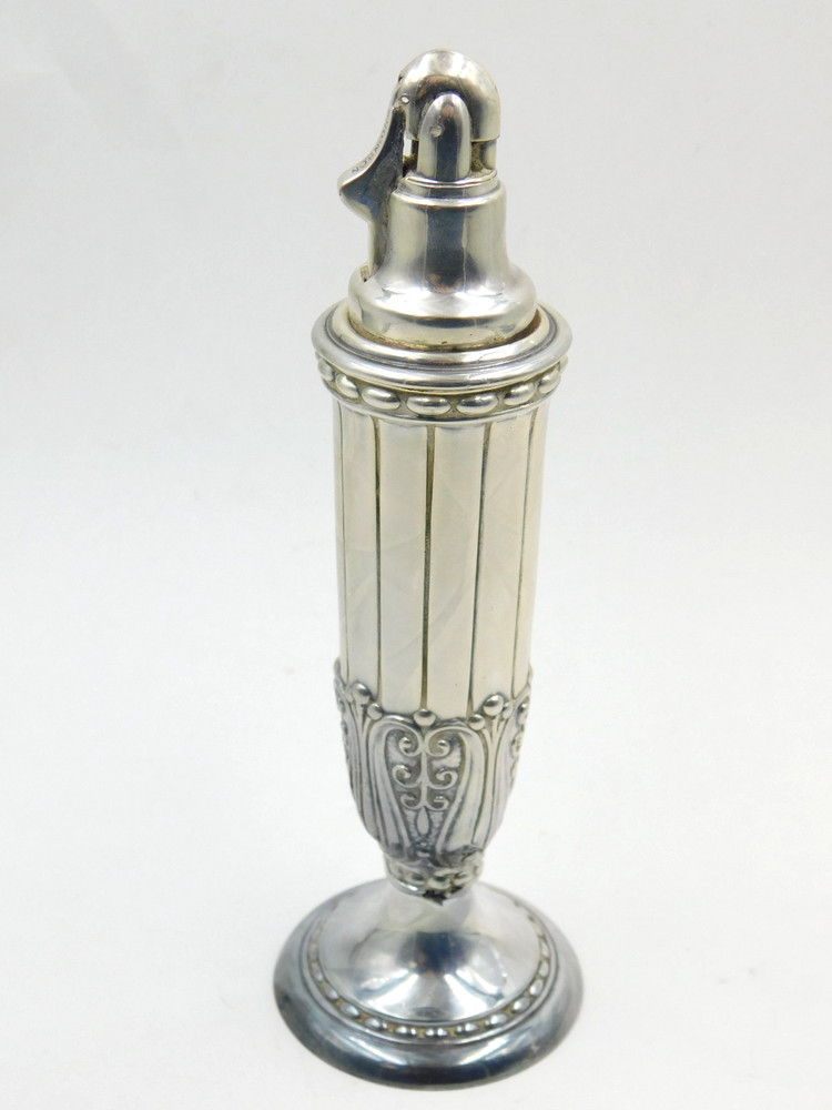 Vintage Silver Plated Ronson "Juno" Table Lighter