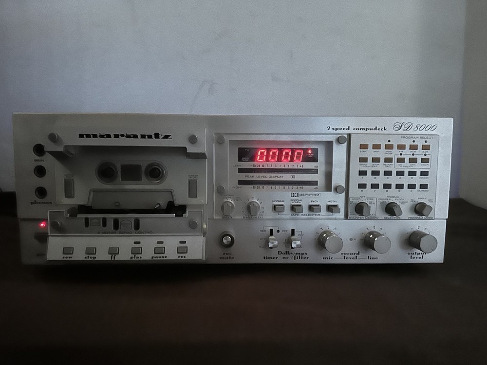 Marantz SD8000 Vintage 2 Speed Compudeck