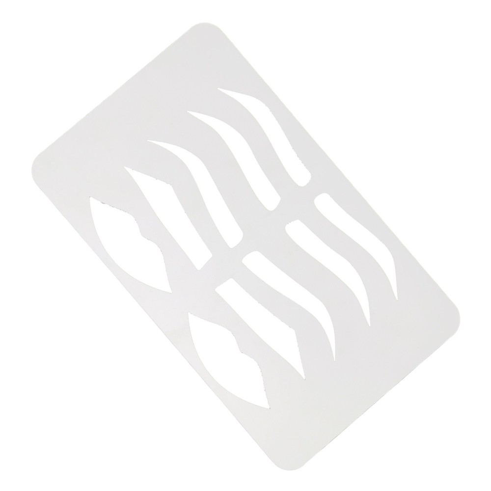 Eyebrow Lip Stencil Beginner Reusable Makeup Eyebrow Lip Template Microblading
