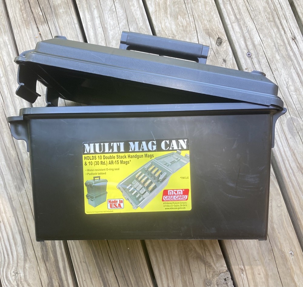 MTM Multi-Mag Black Can #TMCLE 10 Double Stack & 10(30rd) magazine