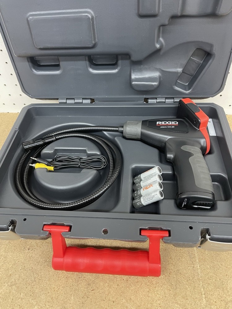 RIDGID CA-25 Micro Visual Inspection & Diagnostic Camera MISSING HOOK ATTACHMENT