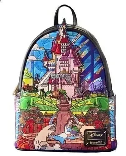 Disney Belle Castle Mini Backpack Beauty and the Beast Loungefly Rare