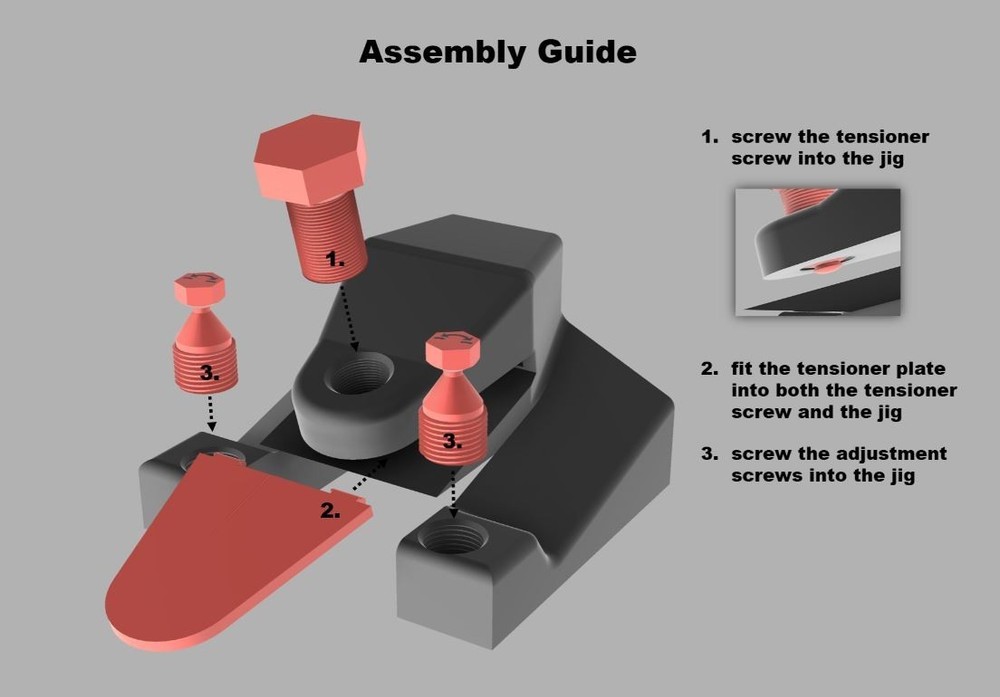 Knife Sharpening Jig Precision Angle Guide Overengineered Tool System