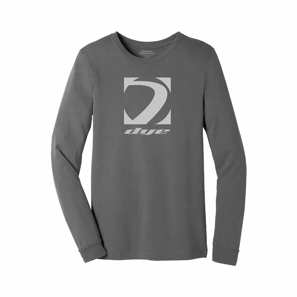 Dye Long Sleeve Squared - Grey - XXX-Large