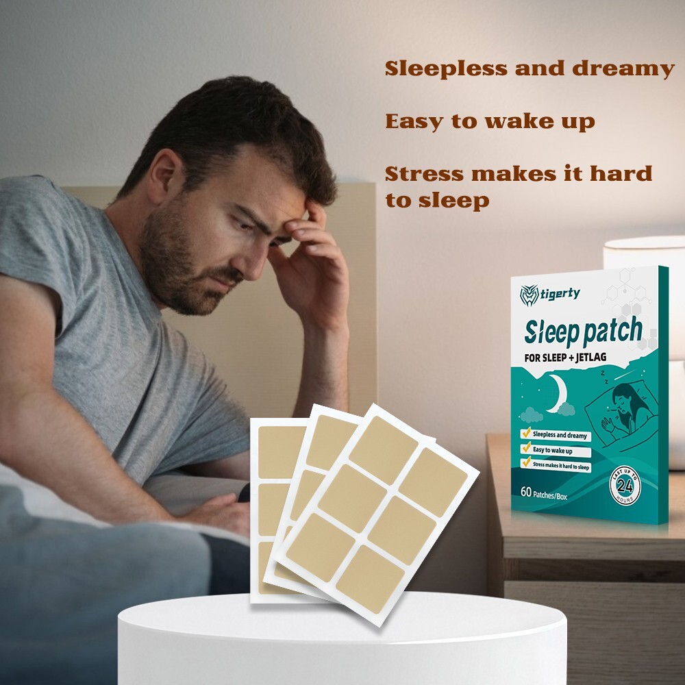 Jujuba Kernel Deep Sleep Patch Relieve Headache Natural Sleeping Aid Plaster