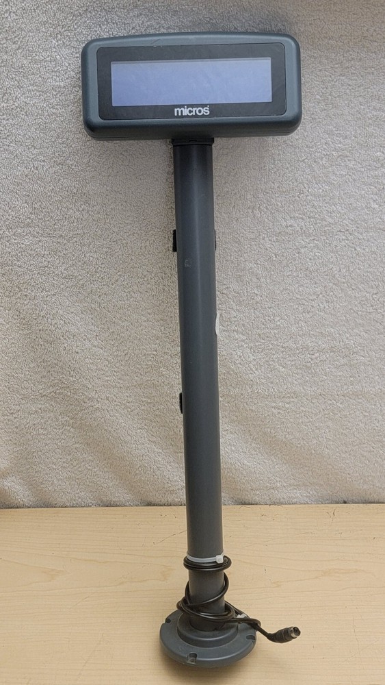 Micros POS LCD Customer Pole Display Terminal