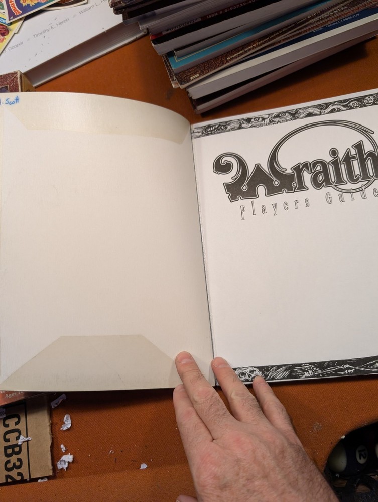 Wraith Players Guide White Wolf