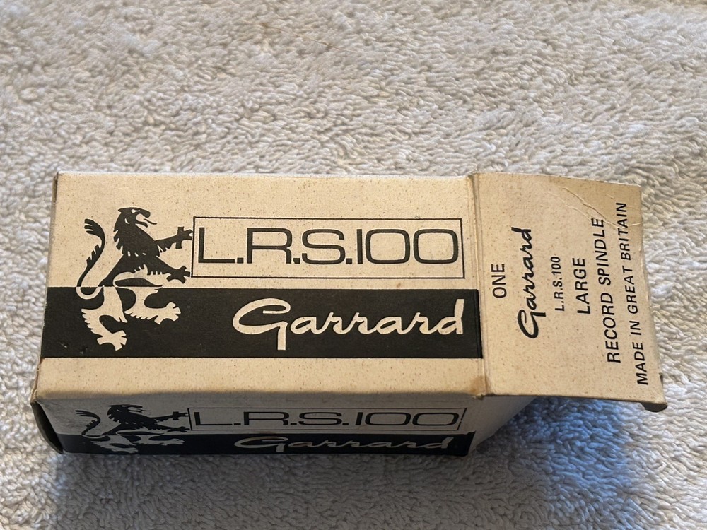Garrard NOS L.R.S. 100 Large Record Spindle