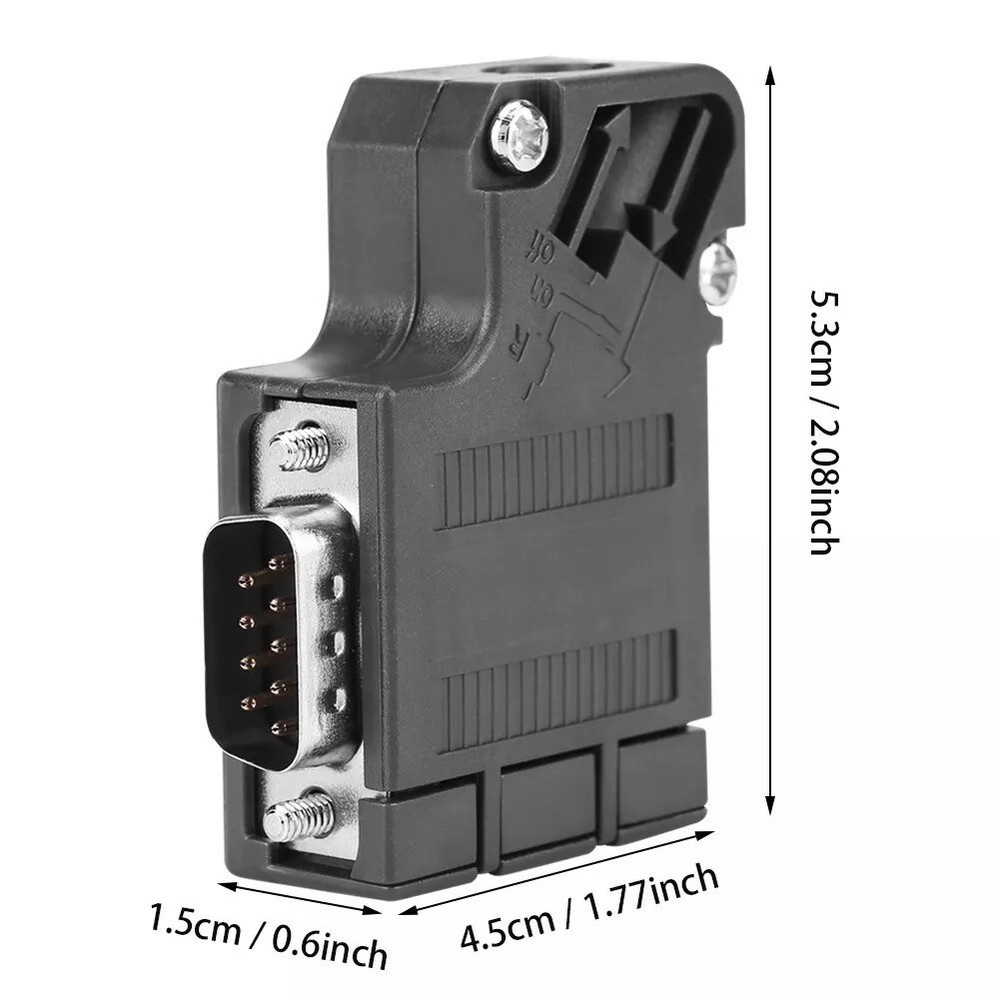 Cable Entry Optimized DP Bus Connector with Part No. ESDP 970 02403 XA00