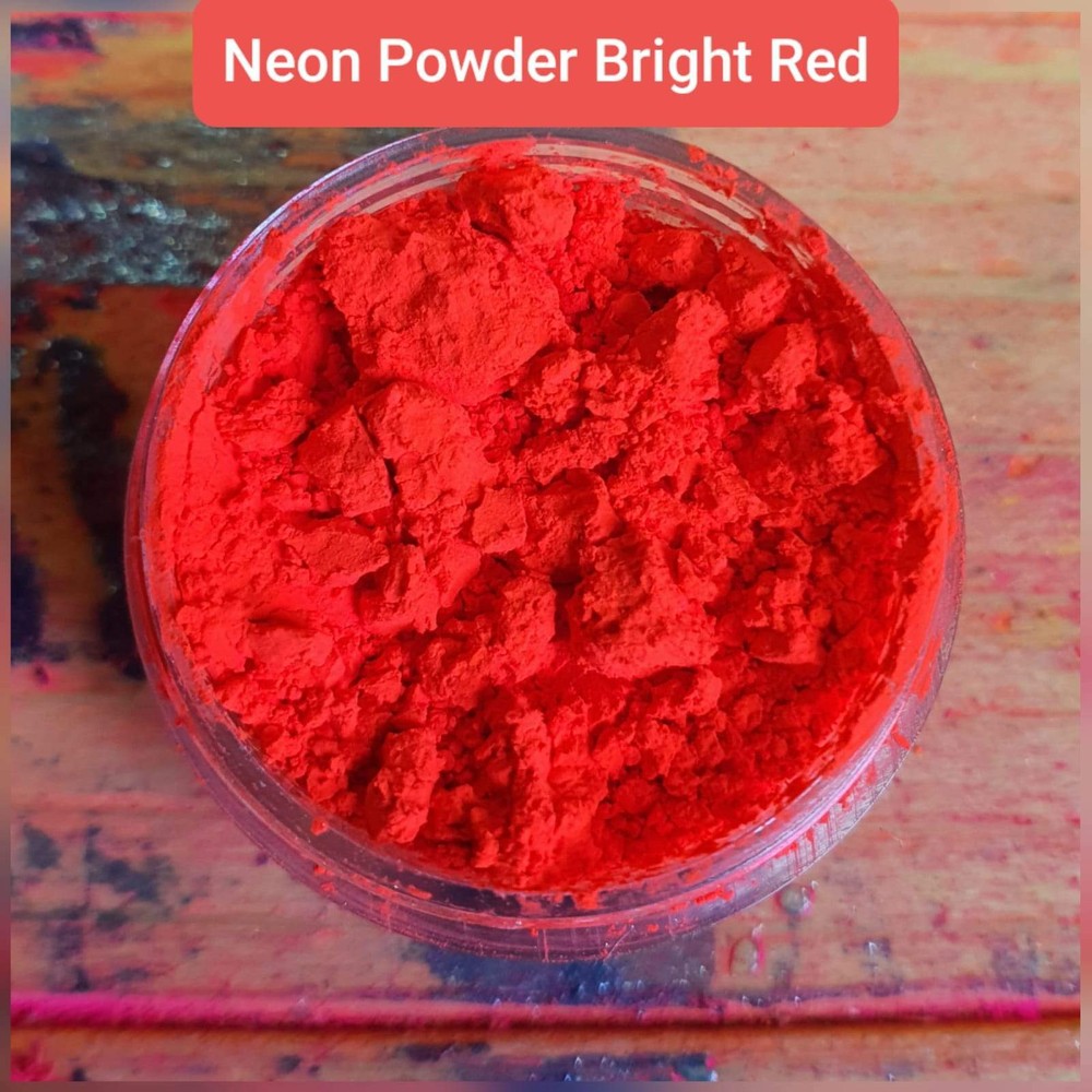 Neon Powder Bright Red