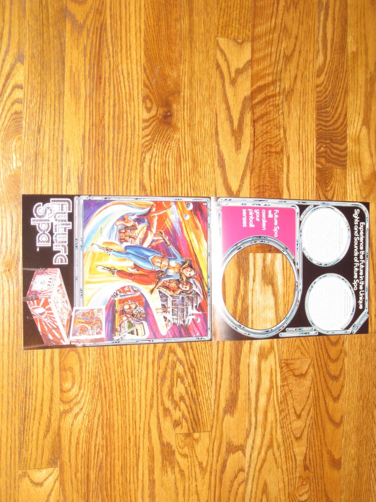 Future Spa Bally Pinball Flyer / Brochure / Ad - Mint Condition