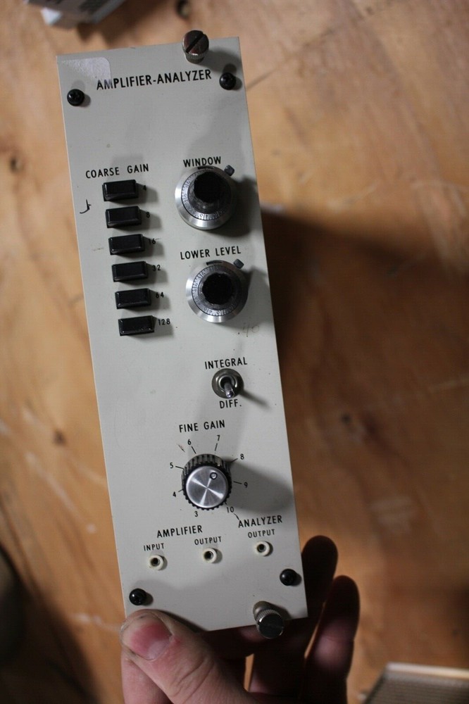 ANADEX AMPLIFIER ANALYZER AA-600 OPTIONS ARL 123-543-2