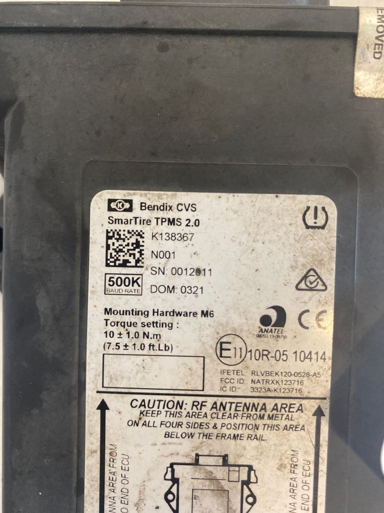 2021 Bendix Cab Module K138367 (650-10844)