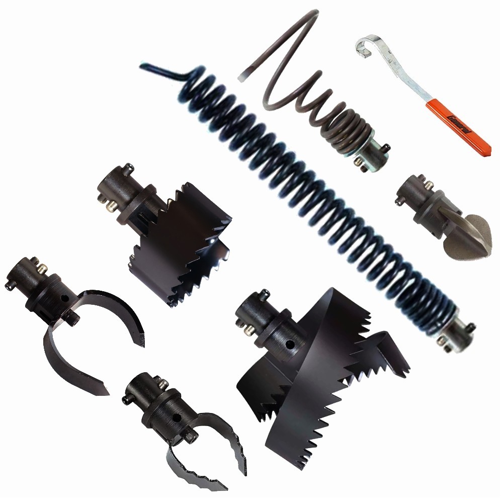 General Wire Model 88 Sectional Sewer Cleaner Cutter Set L-Connector