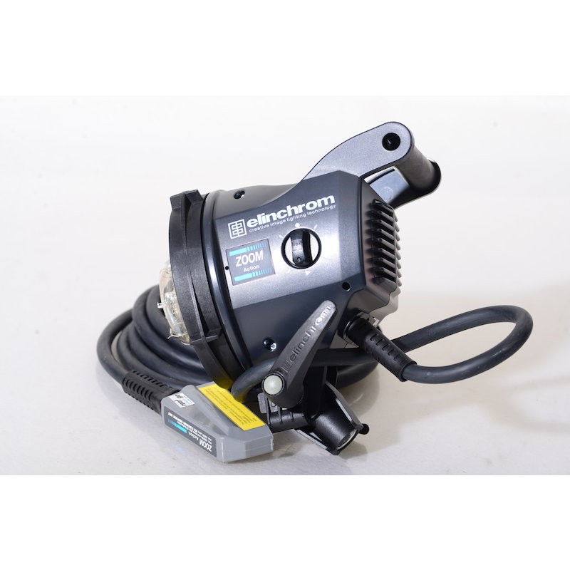 Elinchrom Zoom Action Studio Flash Head with Special Flash Tube - Flash