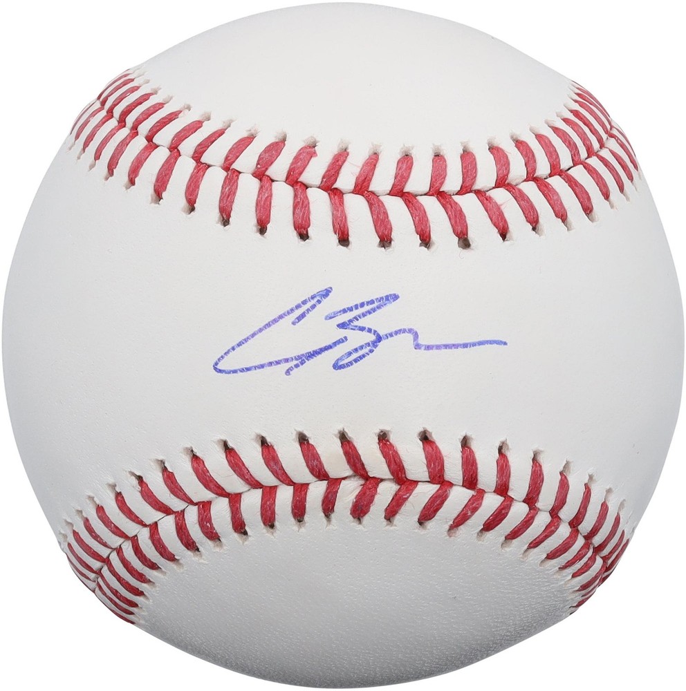 Carson Benge New York Mets Autographed Baseball Fanatics Authentic Certified