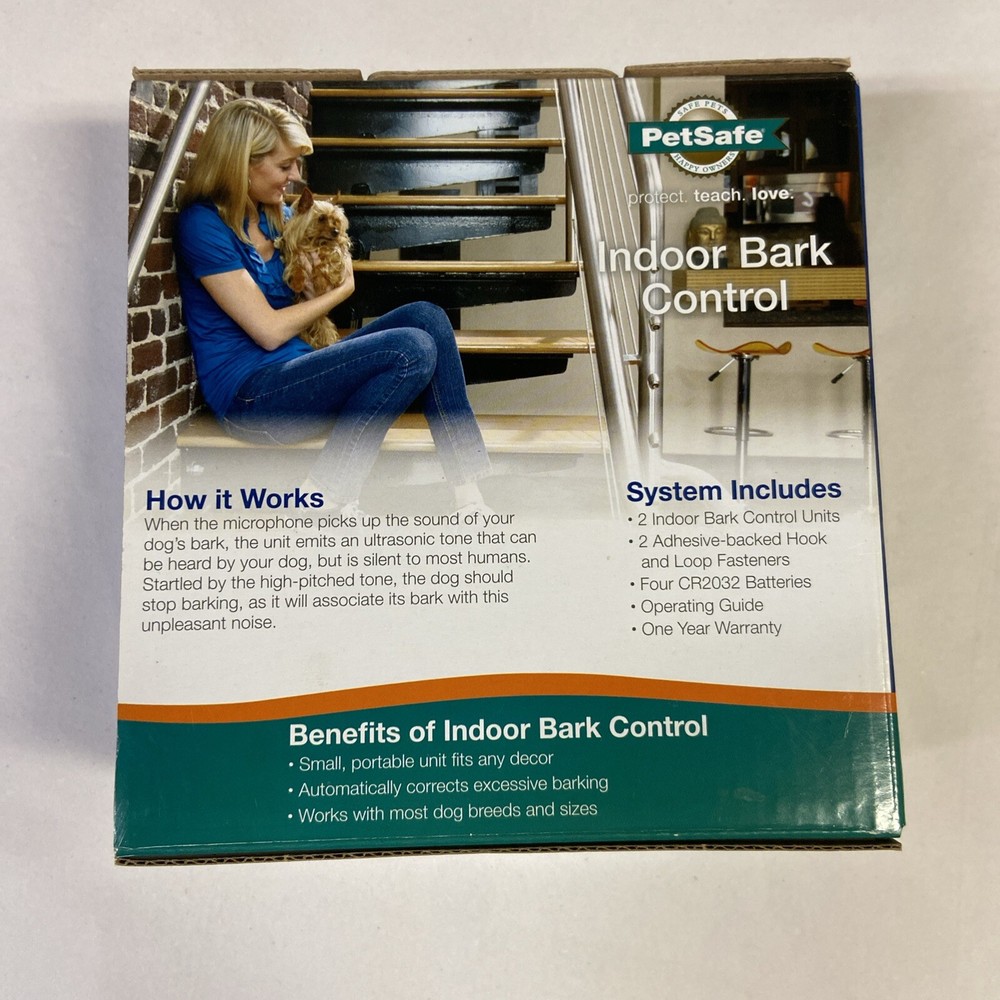 PetSafe Multi-Room Indoor Dog Bark Control, Up to 25 ft Range, Automatic System