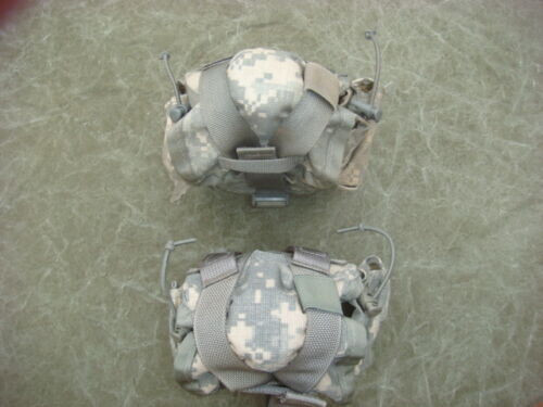 MOLLE II 1 QT Canteen Cover / General Purpose Pouch ACU - 2 Pack EXCELLENT