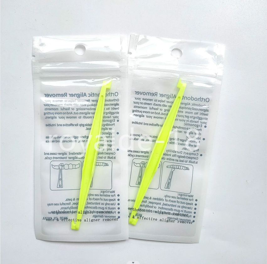 10 Pieces Dental Orthodontic Retainer Aligner Invisible Braces Remove Off Tools