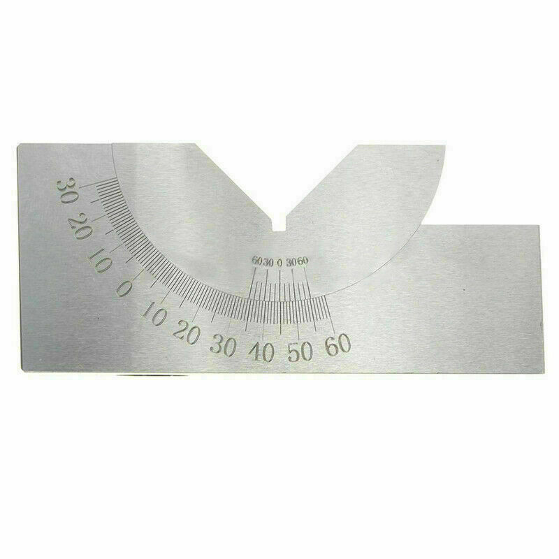 Precision Adjustable V Set Angle Grinder Gauge Tool Block Milling 0°-60° Tools