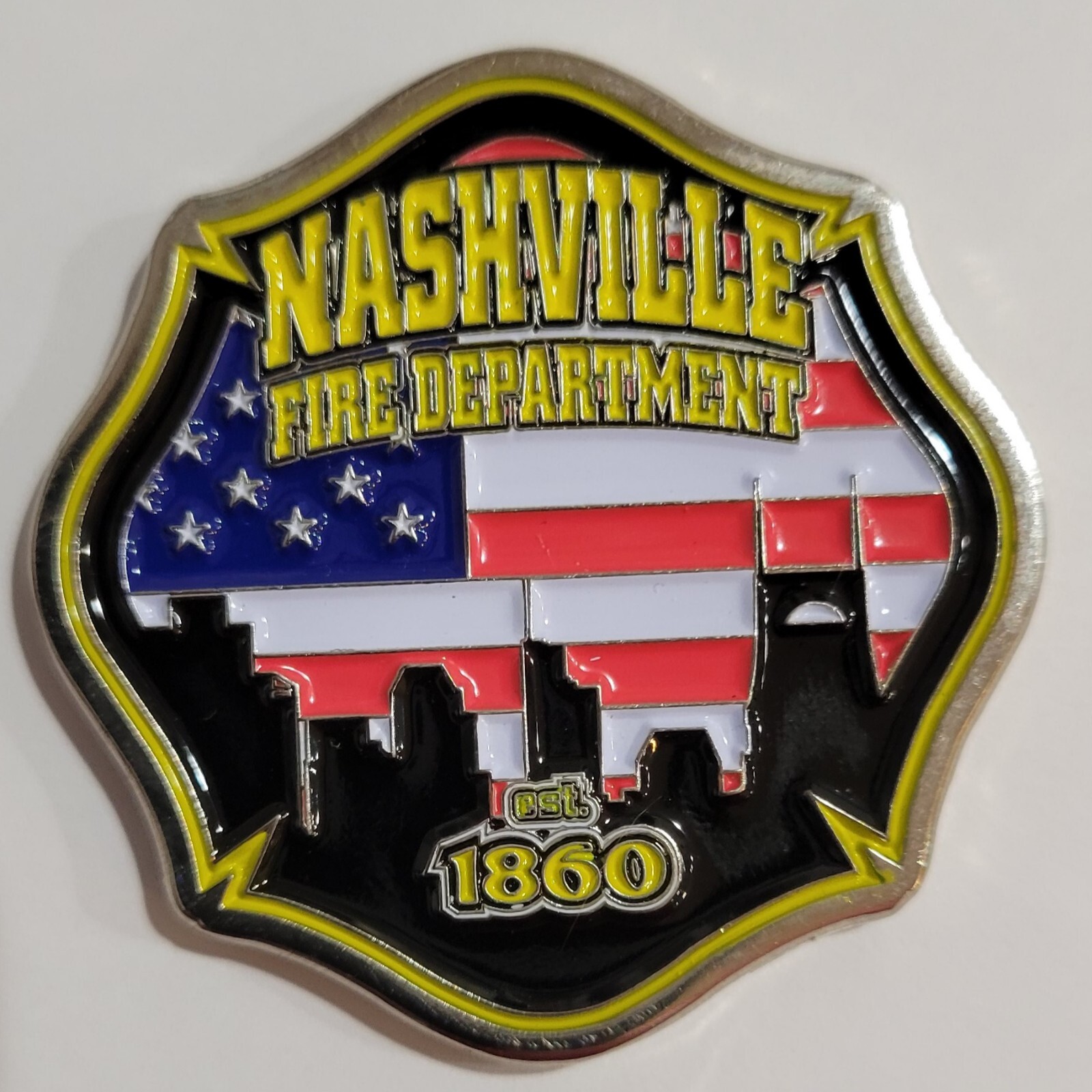 Nashville Fire Department Station 32 Challenge Coin