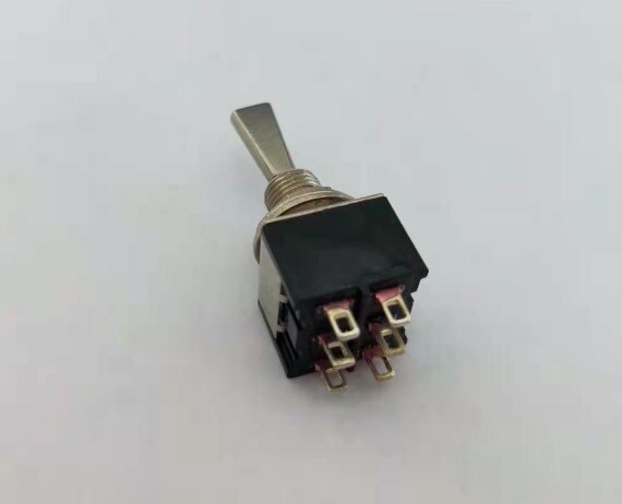 2pcs ON/ON/ON MiNi Toggle Switch Terminal Connection 3- Position DP3T for Effect