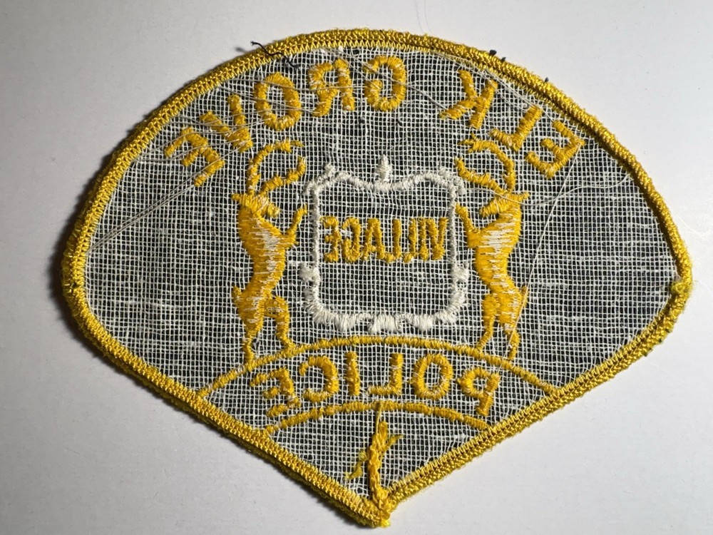 Elk Grove Illinois Police Patch