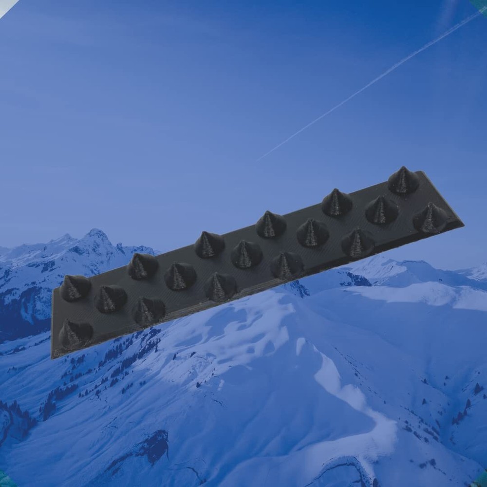 Snowboard Stomp Pad - Low Profile Spike Pattern - Specialized Stomp Pad