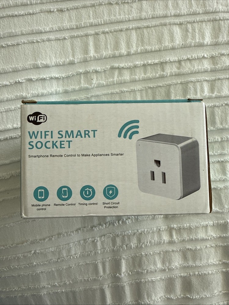 Wi-Fi Smart Plug Socket 4 Pack