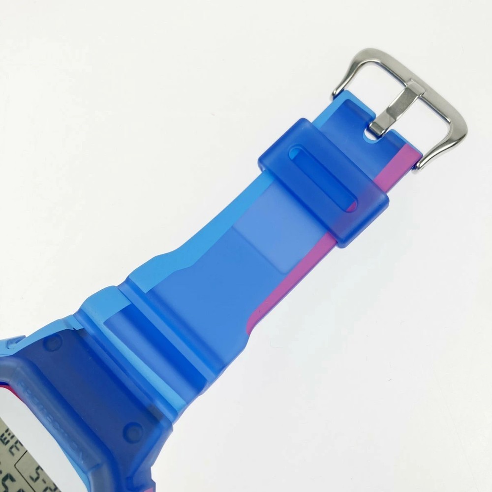 Used CASIO Casio G SHOCK DWE 5600PR Skeleton Quartz Replacement Band Box Instruc