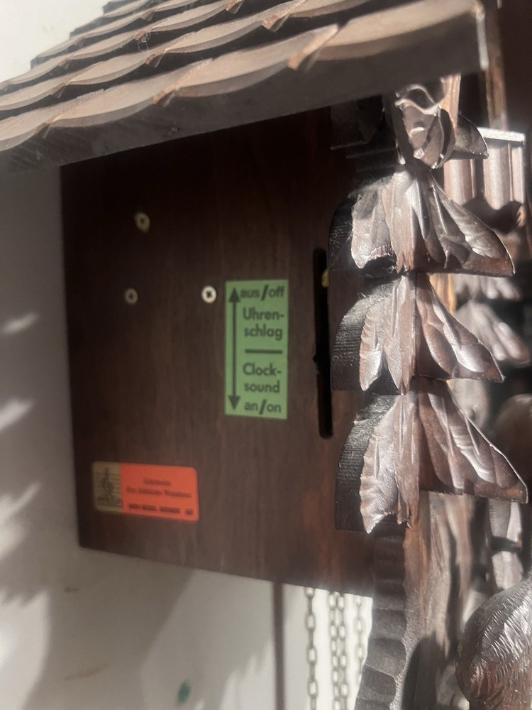 Bear Cuckoo Clock 8 Day