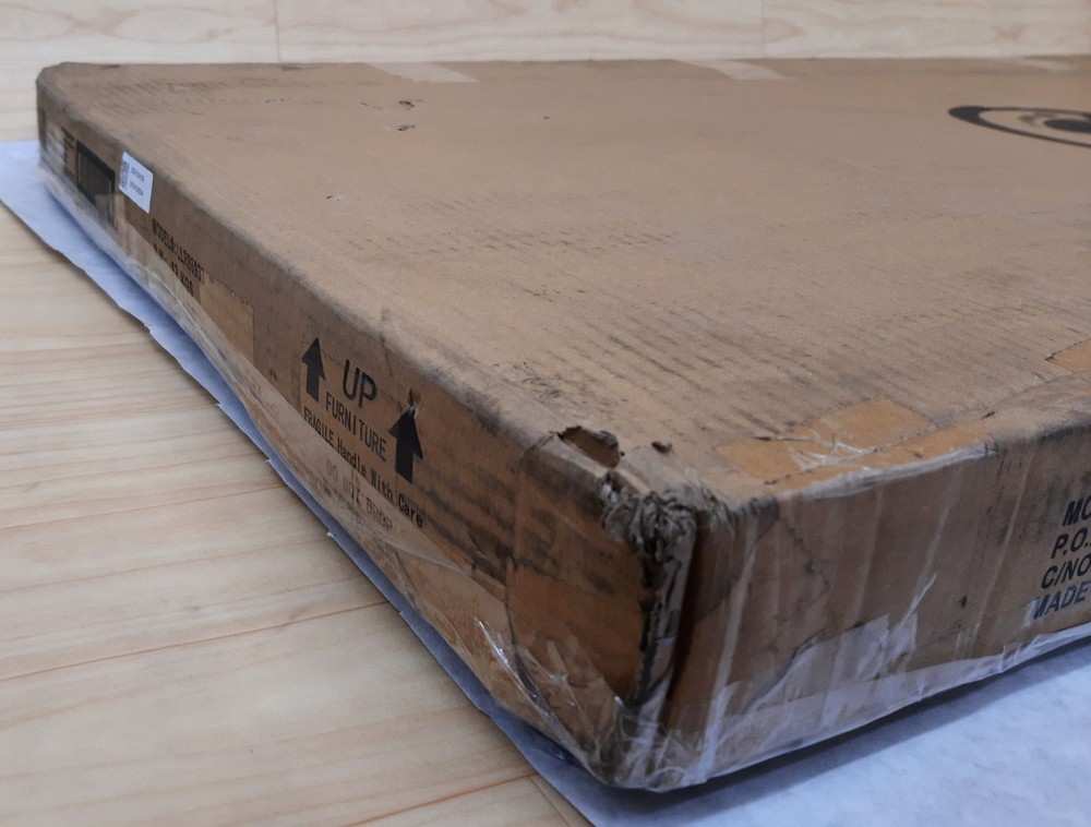 Lorell Contemporary Reception Collection Adjustable Metal Base Gray LLR86933